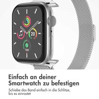 imoshion Mailandisches schlankes Armband für das  Apple Watch Series 1 t/m 9 / SE (38/40/41 mm) | Series 10 / 11 (42 mm) - Silber