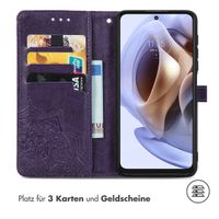 imoshion Mandala Klapphülle für das Motorola Moto G14 - Violett