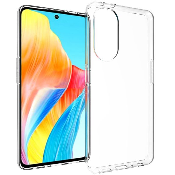 Accezz TPU Clear Cover für das Oppo A98 - Transparent