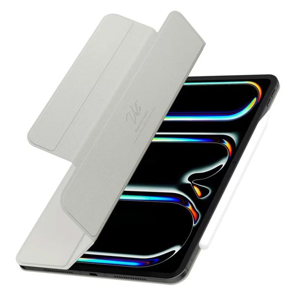 Spigen Air Skin folio OneTap Apple iPad Pro 11 (2024) M4 - Grau