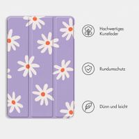 imoshion Design Trifold Klaphülle Samsung Galaxy Tab S11 - Flowers Distance