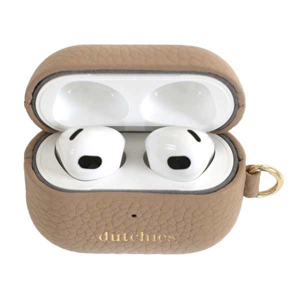 Dutchies Leather Case für Apple AirPods Pro 2 - Beige