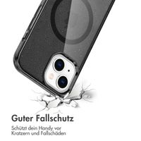 imoshion Sparkle Back Cover mit MagSafe Apple iPhone 15 - Glitter Schwarz