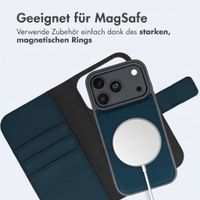 imoshion Herausnehmbare 2-in-1 Luxus-Bookcase Apple iPhone 18 Pro Max / 17 Pro Max - Blau