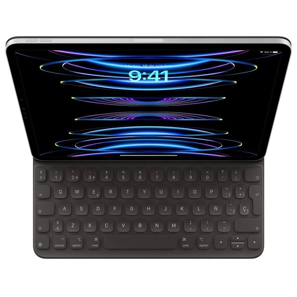 Apple Smart Folio Keyboard Apple iPad Air 11 Zoll (2025) M3 / (2024) M2 / Air 5 (2022) / Air 4 (2020) / Pro 11 (2018/2020/2021/2022) - QWERTY / IT - Schwarz