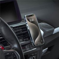 Scosche Magic Mount PRO (Gen 6) Kabelloses MagSafe-Autoladegerät – Armaturenbrett / Lüftungsgitter – Schwarz