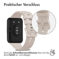 imoshion Silikonband für das  Huawei Watch Fit 2 - Beige