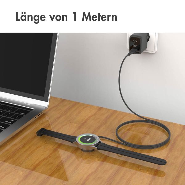 imoshion 2-in-1 USB-C Ladekabel für die Samsung Galaxy Watch - 1 Meter