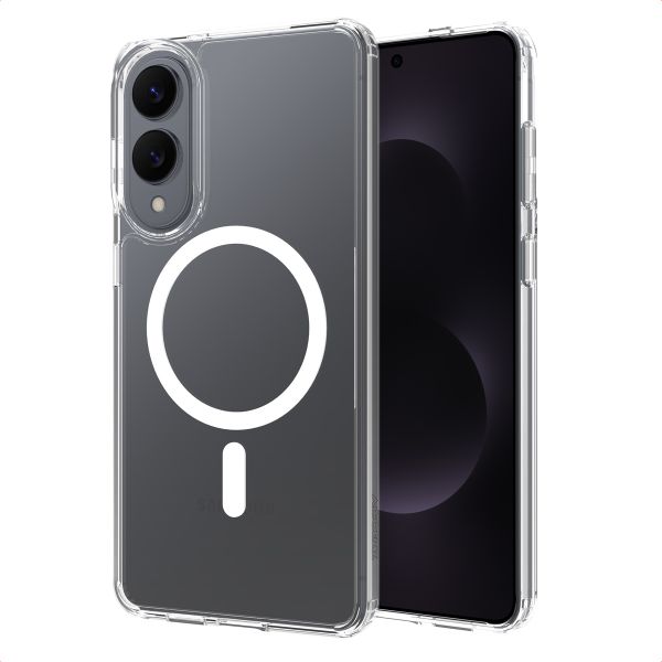 Accezz Xtreme Impact Backcover mit MagSafe Samsung Galaxy S25 Edge - Transparent