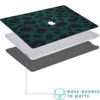 imoshion Design Laptop Cover für das MacBook Pro 16 Zoll (2019) - A2141 - Green Leopard