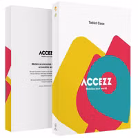Accezz Classic Klapphülle Apple iPad 11 (2025) 11 Zoll A16 / iPad 10 (2022) 10.9 Zoll - Grün