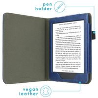 imoshion Vegan Leather Klapphülle Kobo Nia - Dunkelblau