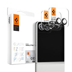 Spigen GLAStR EZ Fit Optik Pro Kameraschutz 2er-Pack für Samsung Galaxy Z Flip 7 - Schwarz