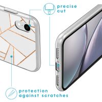 imoshion Design Hülle für das iPhone Xr - White Graphic