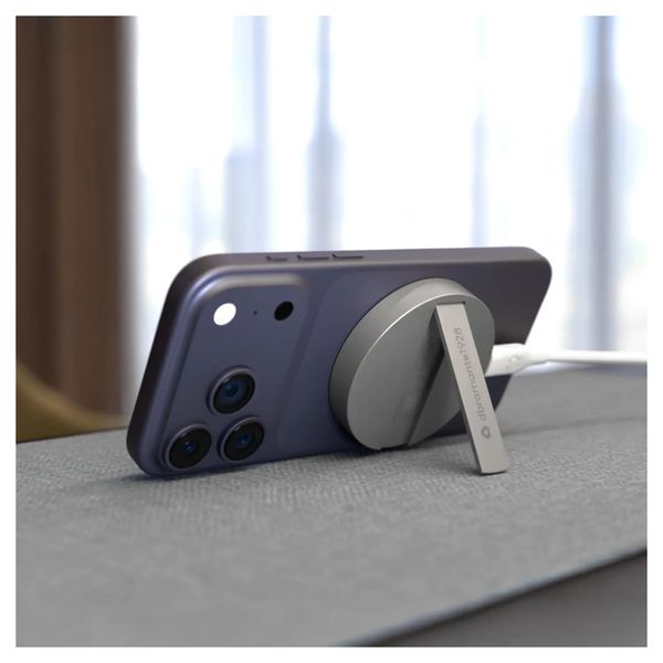dbramante1928 Re-charge Wireless Magnetic Charger mit Ständer 25W - Silber