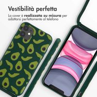 imoshion SilikonHülle design mit Band Apple iPhone 11 - Avocado Green