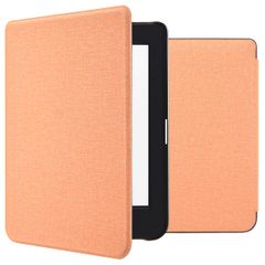 imoshion Canvas Sleepcover Klapphülle Kobo Nia - Peach
