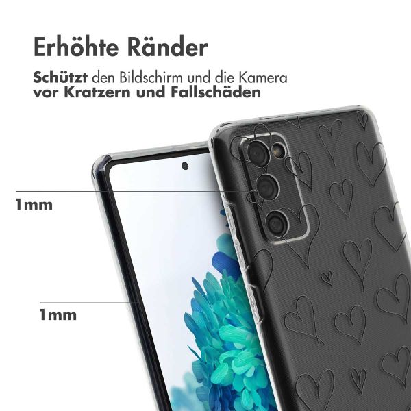imoshion Design Hülle Samsung Galaxy S20 FE - Heart
