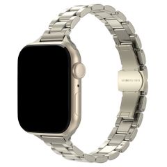 Selencia Slim Stahlgliederarmband für Apple Watch | 38/40/41/42 mm - Polarstern