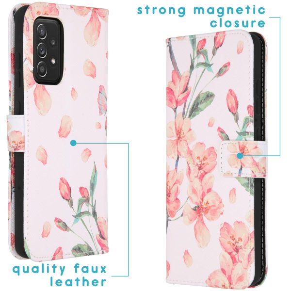 imoshion Design TPU Klapphülle Samsung Galaxy A52(s) (5G/4G)