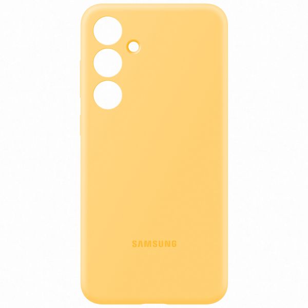 Samsung Original Silikon Cover für das Galaxy S24 Plus - Yellow