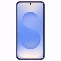 Samsung Original Silikon Cover Samsung Galaxy S25 - Blau