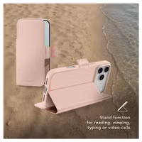 dbramante1928 Copenhagen ICON Klapphülle Apple iPhone 18 Pro Max / 17 Pro Max - Pink Sand