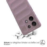 imoshion EasyGrip Back Cover für das Xiaomi Redmi Note 13 (5G) - Violett