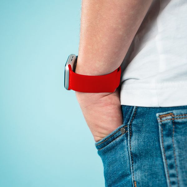 imoshion Silikonband für die Fitbit Versa 2 / Versa Lite - Rot