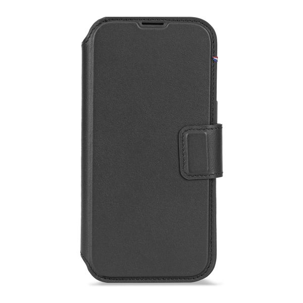 Decoded 2 in 1 Leather Klapphülle MagSafe Apple iPhone 17 - Schwarz