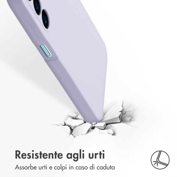 Accezz Liquid Silikoncase Samsung Galaxy A16 - Violett