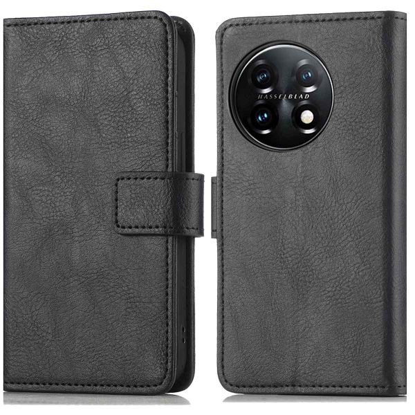 imoshion Luxuriöse Klapphülle OnePlus 11 - Schwarz