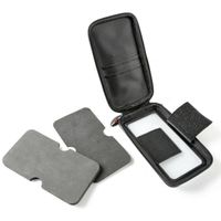 Lampa Telefonhalter Motorroller - Spritzwassergeschützt - Spiegel- und Windschutzscheibenbefestigung - Schwarz