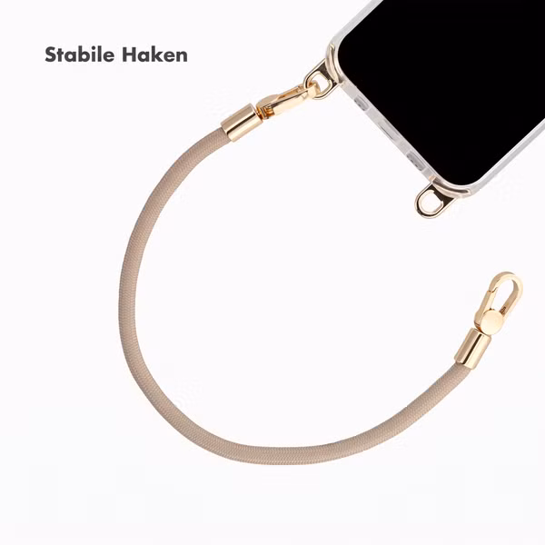 Selencia Universal Armband mit 2 Haken - Beige