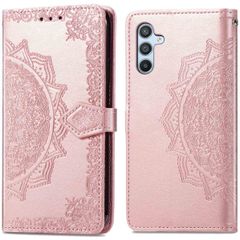 imoshion Mandala Klapphülle für das Samsung Galaxy A34 (5G) - Rose Gold