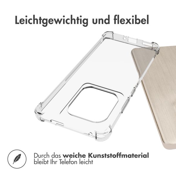 imoshion Shockproof Case für das Motorola Edge 50 Ultra - Transparent