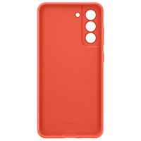 Samsung Original Silikon Cover für das Galaxy S21 FE - Coral