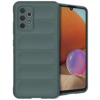 imoshion EasyGrip Back Cover für das Samsung Galaxy A32 (4G) - Dunkelgrün