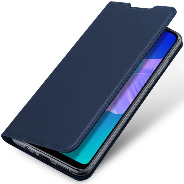 Dux Ducis Slim TPU Klapphülle Dunkelblau für das Huawei P40 Lite E