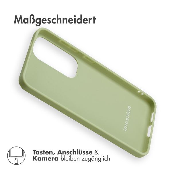 imoshion Color TPU Hülle für das Samsung Galaxy S25 - Olive Green