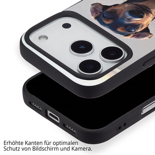 Gestalte deine eigene Gel Hülle Apple iPhone 17 Pro - Schwarz