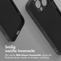 imoshion Color Back Cover mit MagSafe Apple iPhone 15 Pro - Schwarz