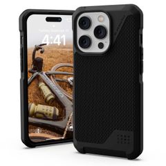 UAG Back Cover Metropolis LT für das iPhone 14 Pro - Kevlar Black