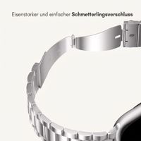 imoshion Edelstahlarmband für Apple Watch | 44/45/46/49 mm - Silber