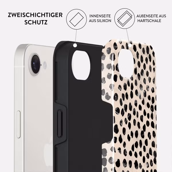 Burga Tough Back Cover Apple iPhone 16e - Almond Latte