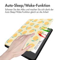 imoshion Design Slim Hard Case Klapphülle Pocketbook Verse Lite - Citrus Dream