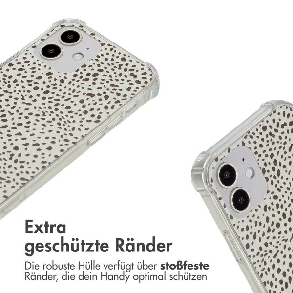 imoshion Design Hülle mit Band iPhone 12 (Pro) - Desert Dots