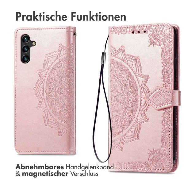 imoshion Mandala Klapphülle Samsung Galaxy A25 (5G) - Rosé gold