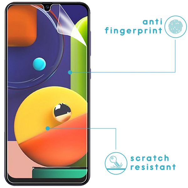 imoshion Displayschutzfolie 3er-Pack + Kameraschutz aus Glas Samsung Galaxy A51