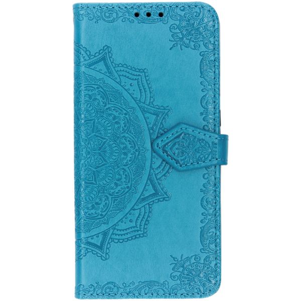 Mandala Klapphülle Türkis für das Huawei P30